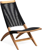 Mid Mod Patio Lounge Chair